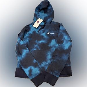 Champion New sweatshirt hoodie tie dye XS